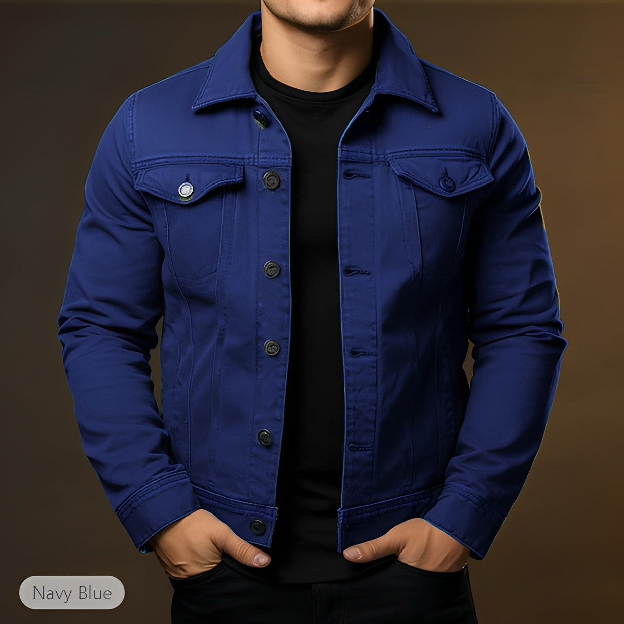 Leroy - Elegante Jeansjacke für Herren
