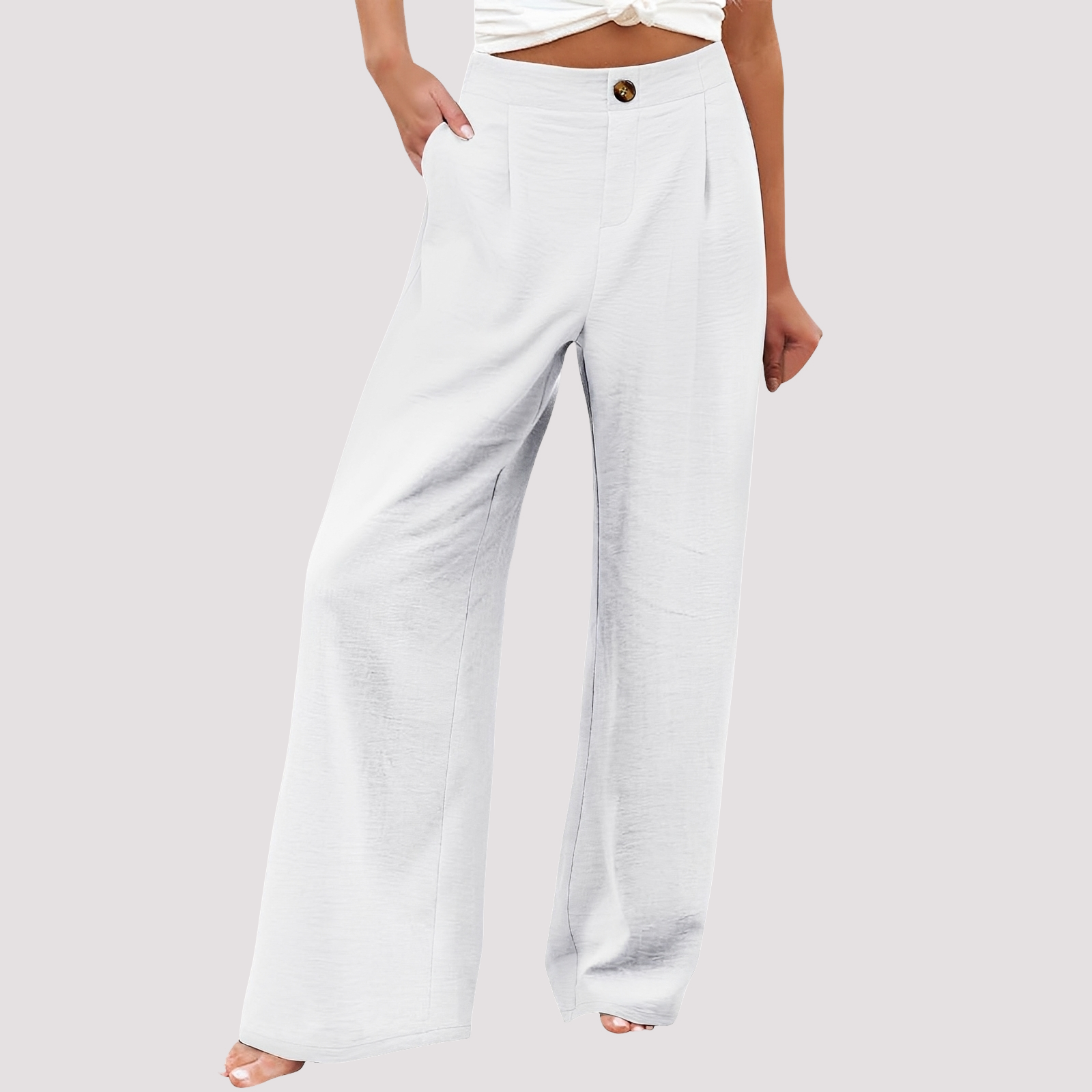 Helen - Damenhose mit weitem Bein und bequemer Passform
