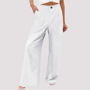 Helen - Damenhose mit weitem Bein und bequemer Passform
