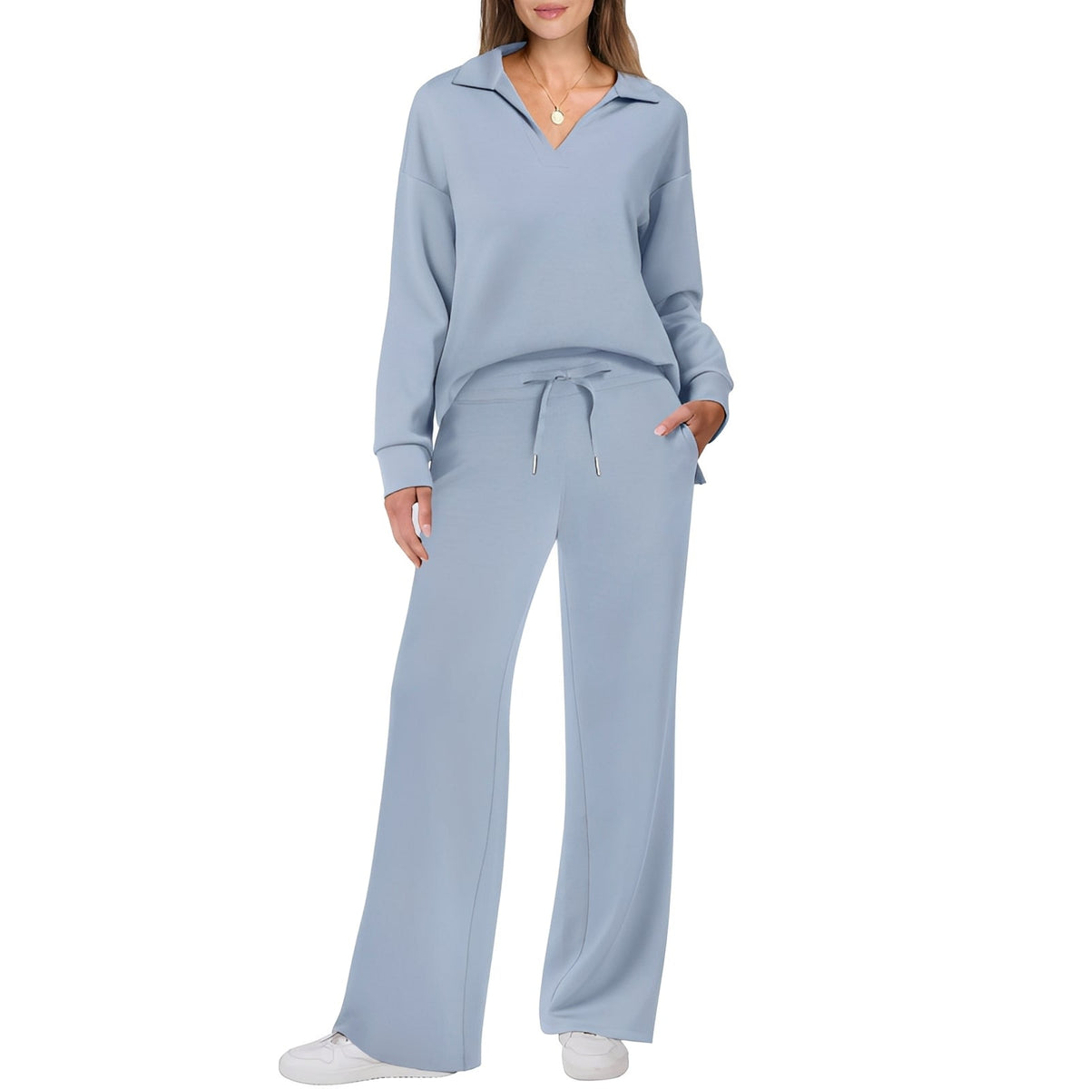 Carmena - Bequemes und angenehmes Hosen-Set