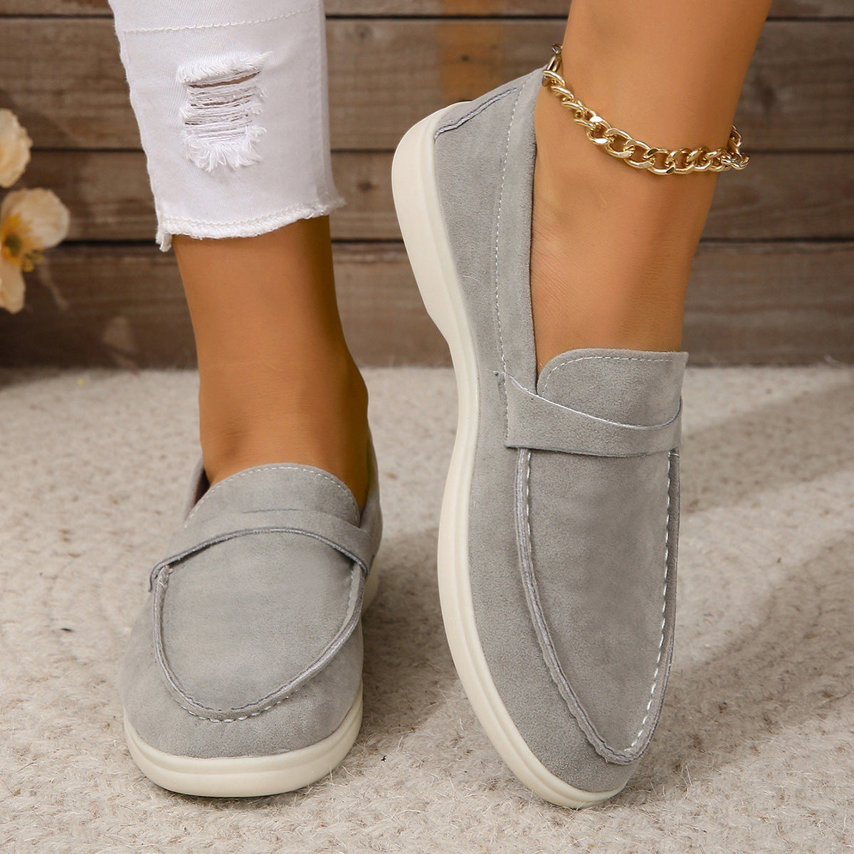 Rory - Bequeme flache Slipper