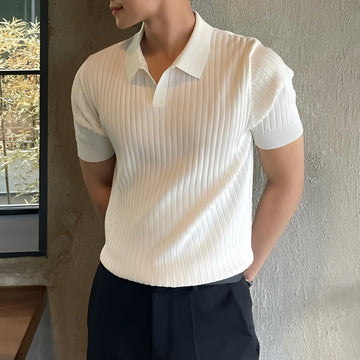 Melvin - Entspanntes Kurzarm-Poloshirt für Herren
