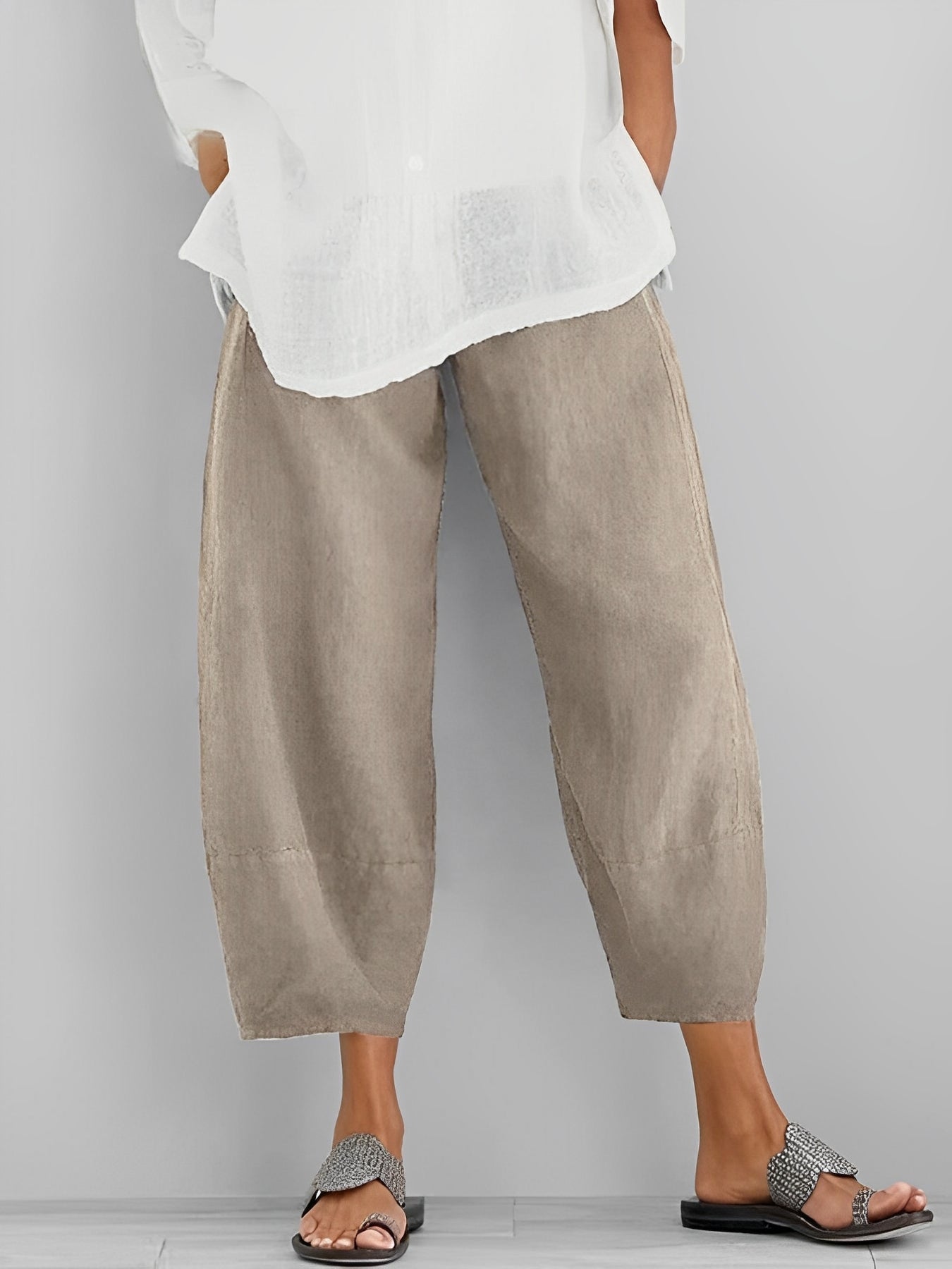 Alethea - Bequeme Hose im lockeren Schnitt für Damen