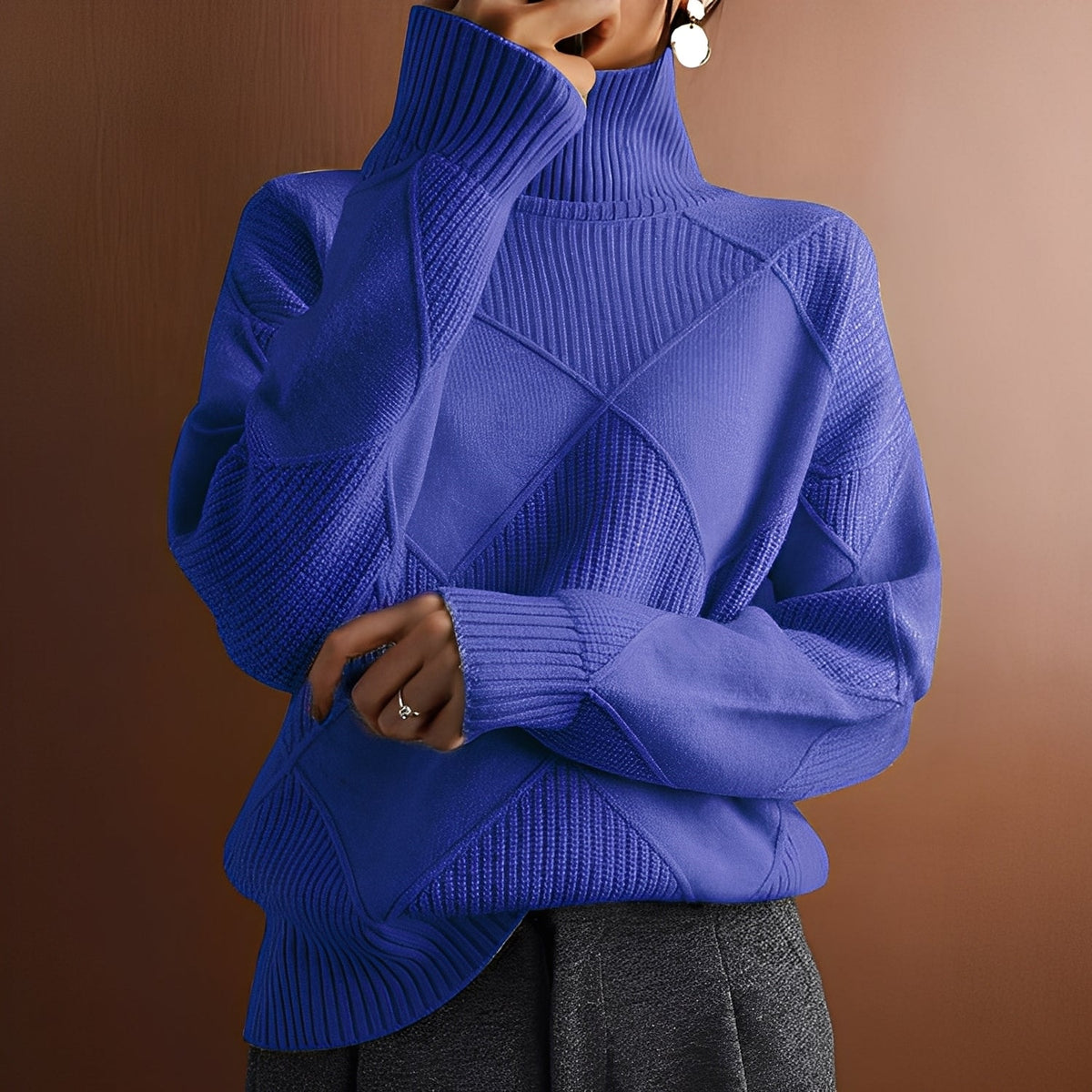 Morgan - Eleganter Rollkragenpullover