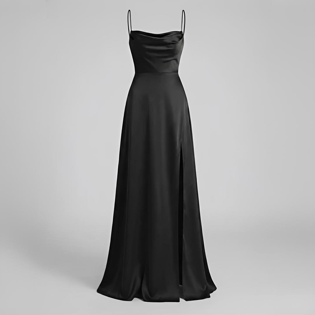 Glenda - Stilvolles, fließendes Damenkleid