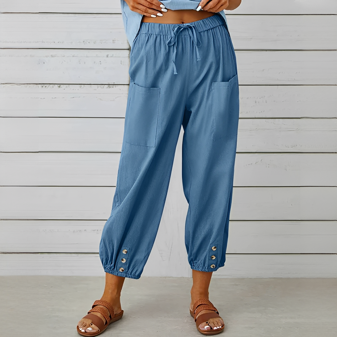 Scarlett - Bequeme Hosen mit Kordel