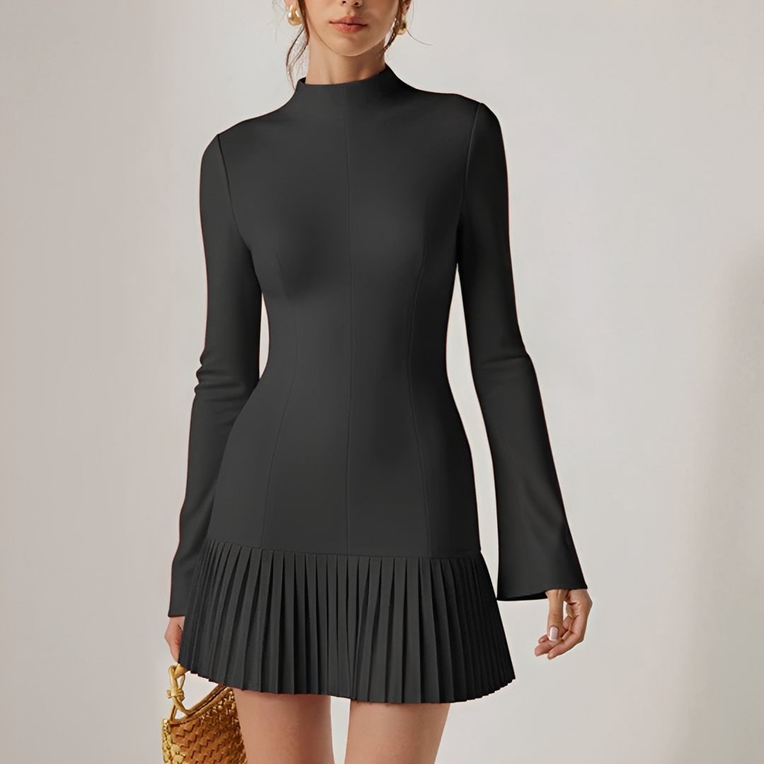 Elva - Elegantes Minikleid mit Falten