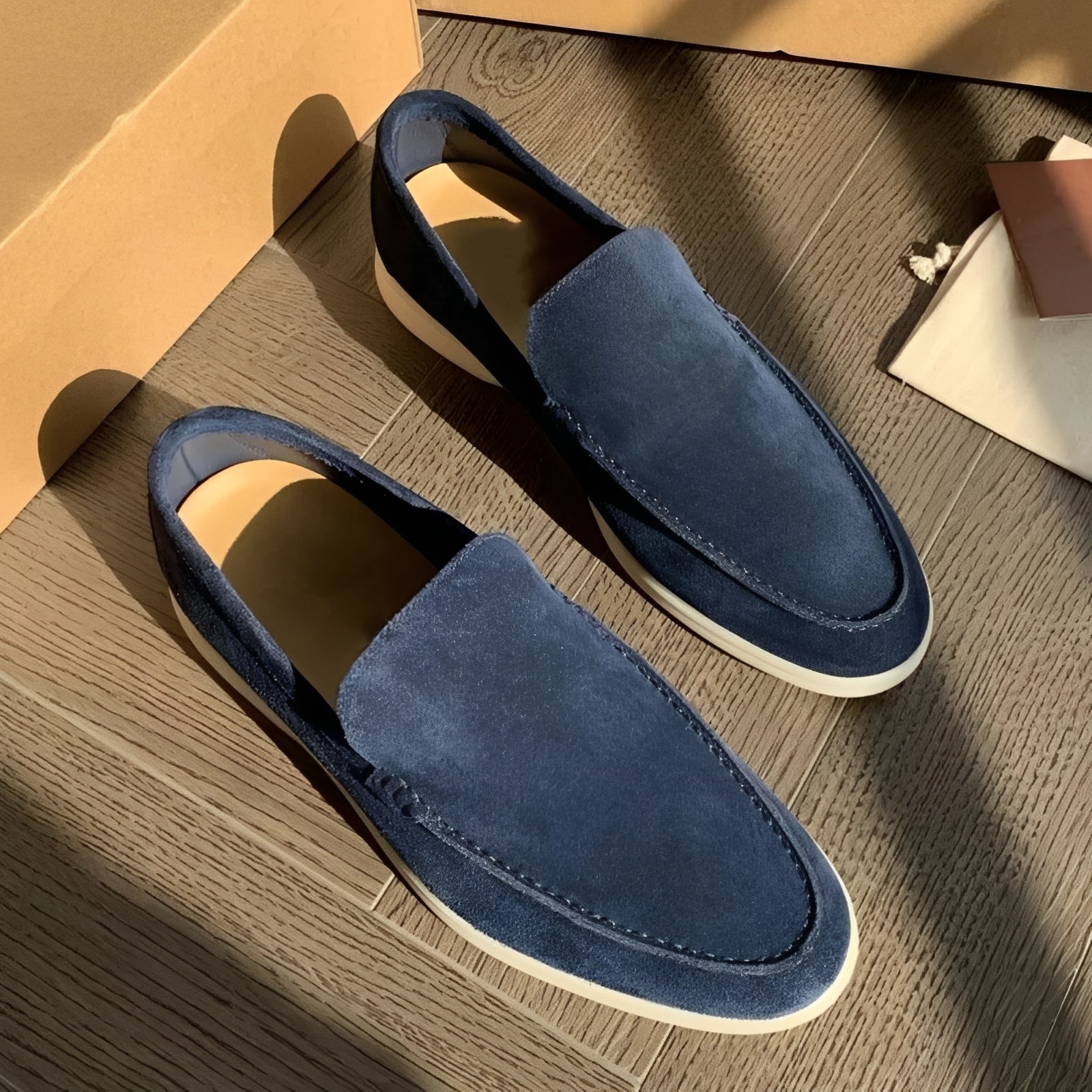Lester - Moderne Mokassins für Herren, ideal für den Sommer