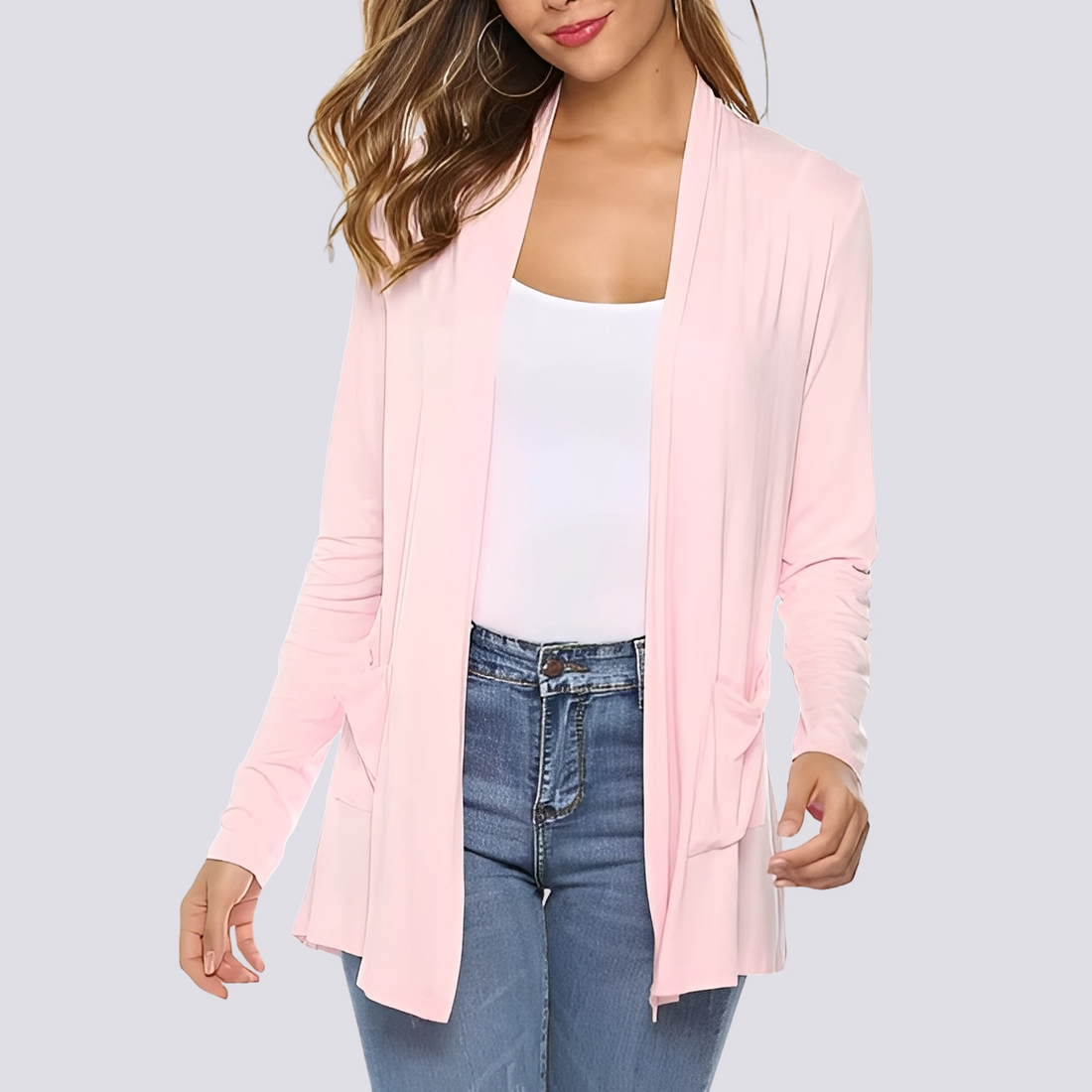 Bertha - Komfortable Langarm-Jacke