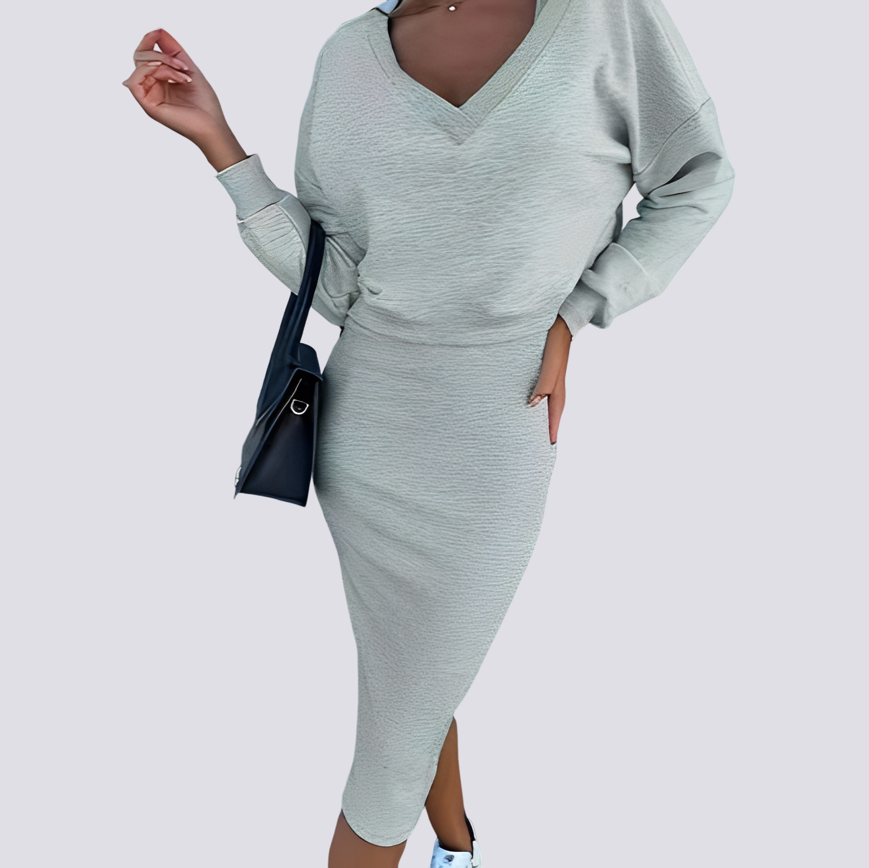 Elsie - Schickes Zweiteiliges Kleid-Set
