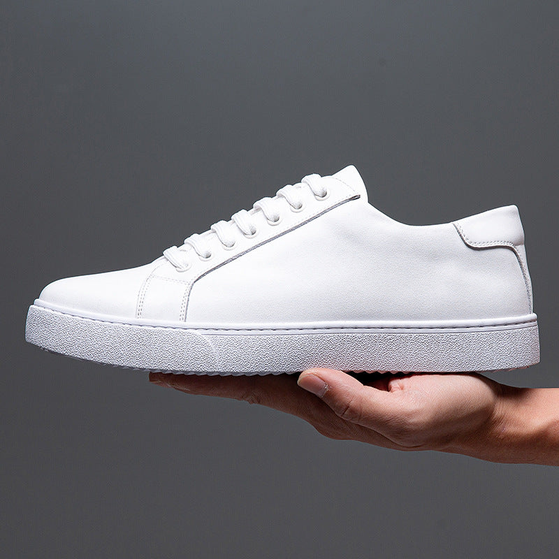Dominik - Freizeit-Sneakers mit gebürstetem Finish