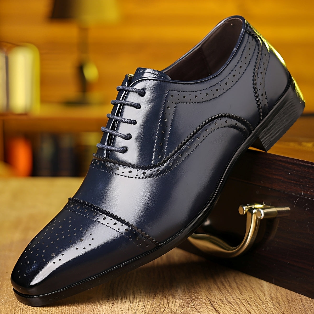 Ronan - Retro-Spitzenschuhe für Herren