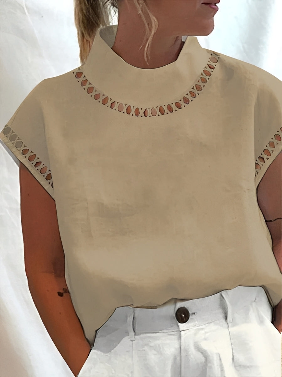 Nannie - Stilvolles Damen-Top mit Ausschnitt