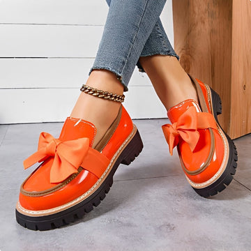 Miley - Trendige Loafer mit Schleifendetail