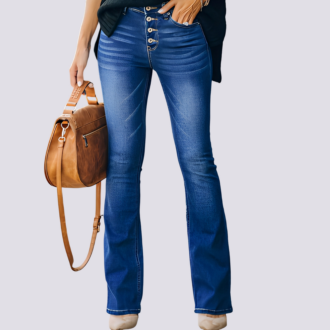 Rosie – Schlagjeans für Damen – ideal für den legeren Alltag