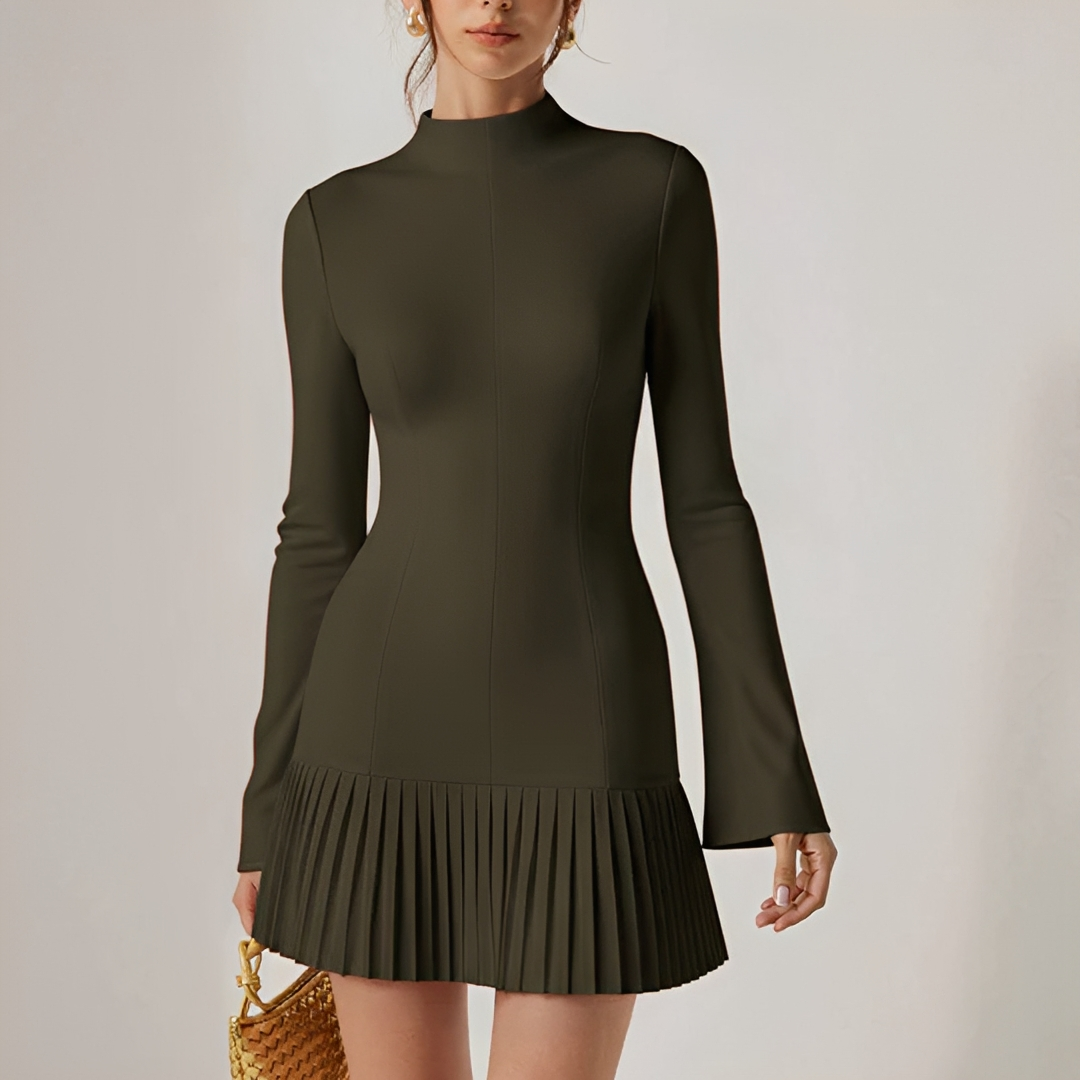Elva - Elegantes Minikleid mit Falten