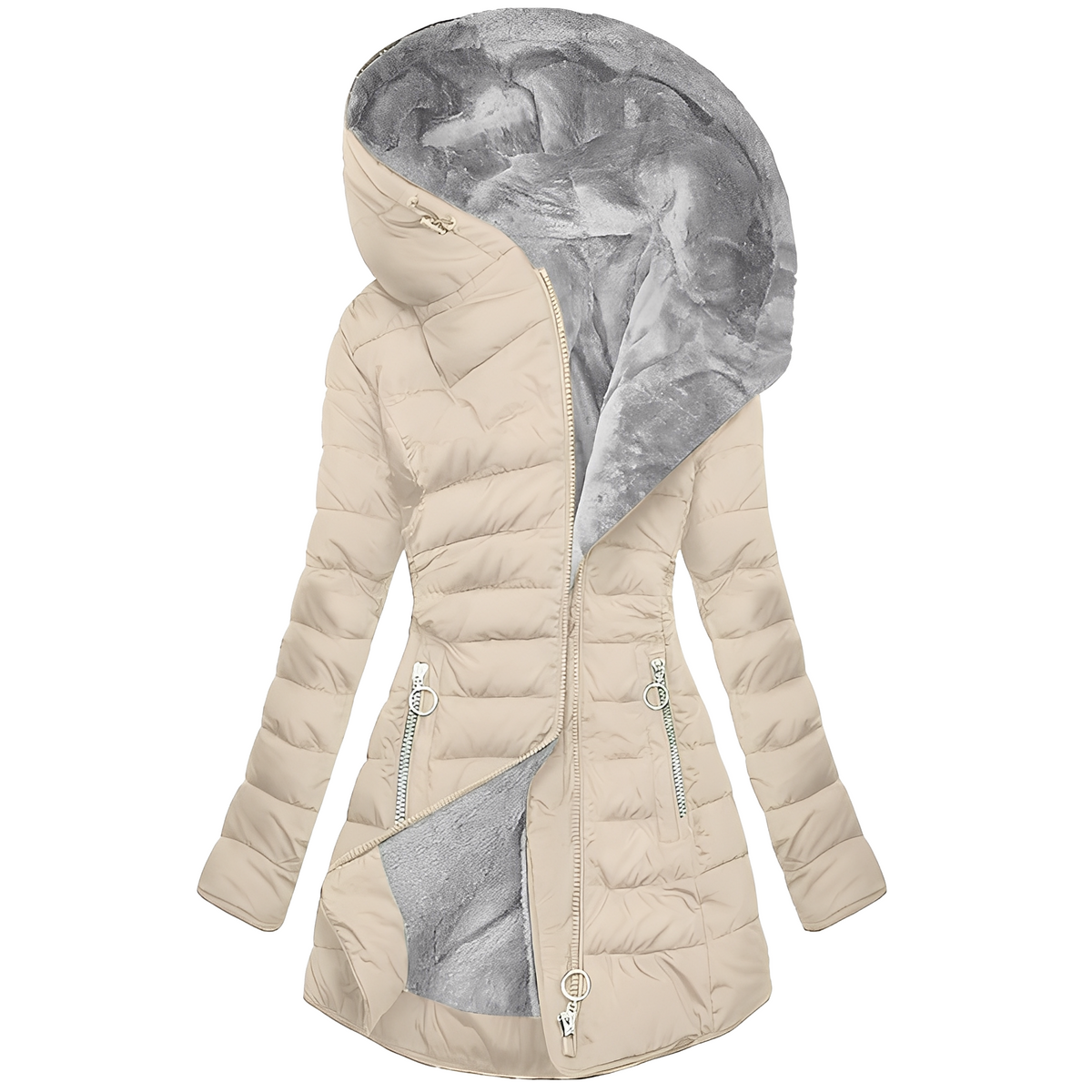 Jasmine - Moderne Damen-Kapuzenjacke