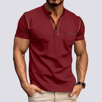 Stefan - Elegantes, luftdurchlässiges Herren-Poloshirt