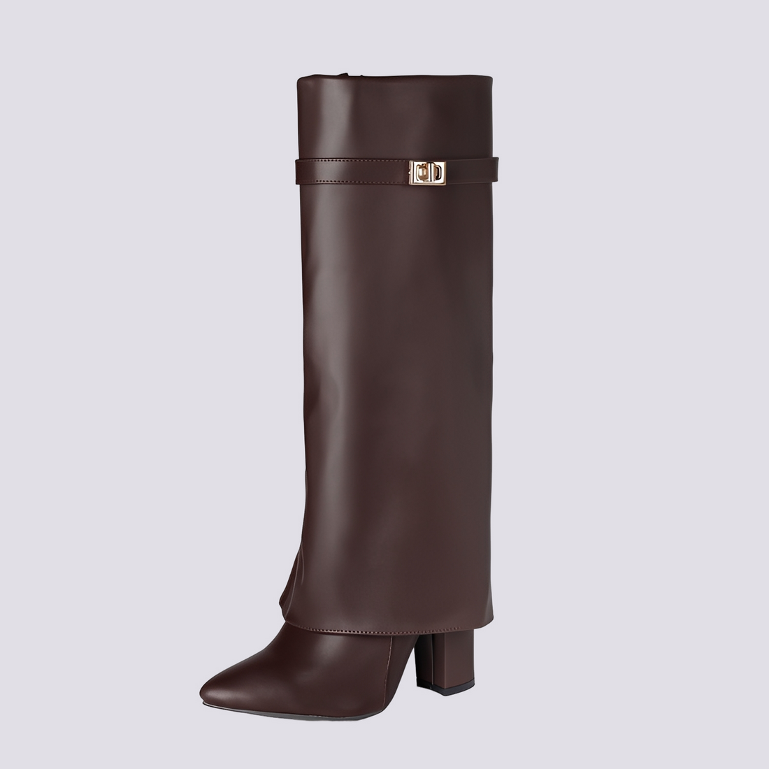 Jacqueline - Schicke Stiefel mit Blockabsatz