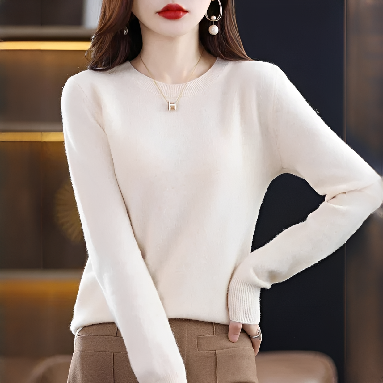 Erica - Klassischer und bequemer Pullover