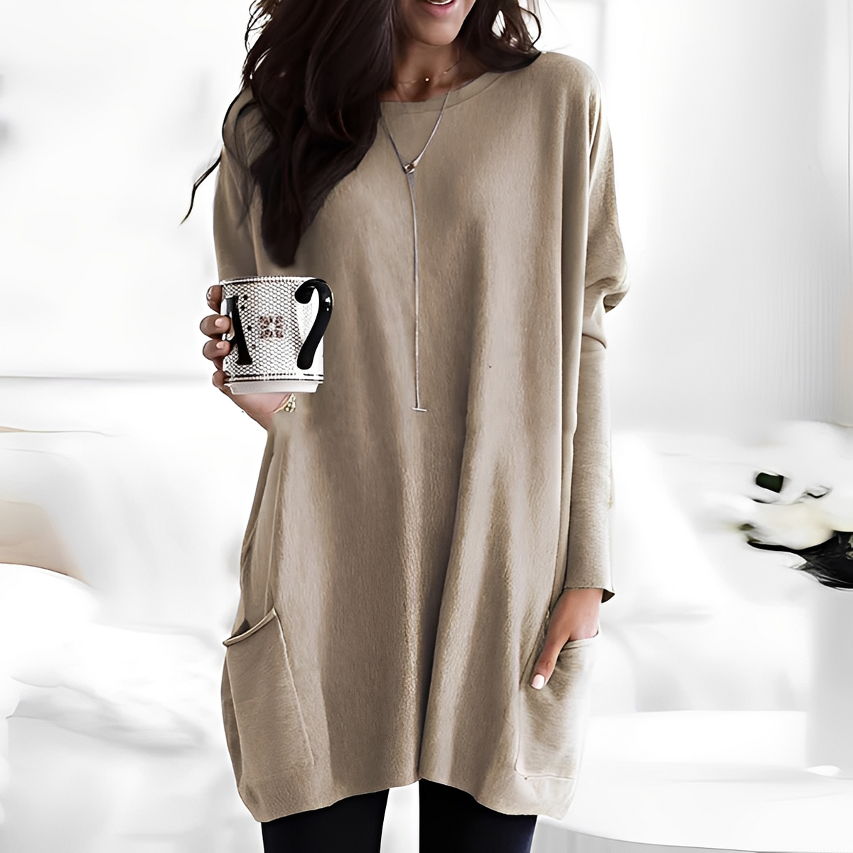 Diane - Gemütlicher Langarmpullover