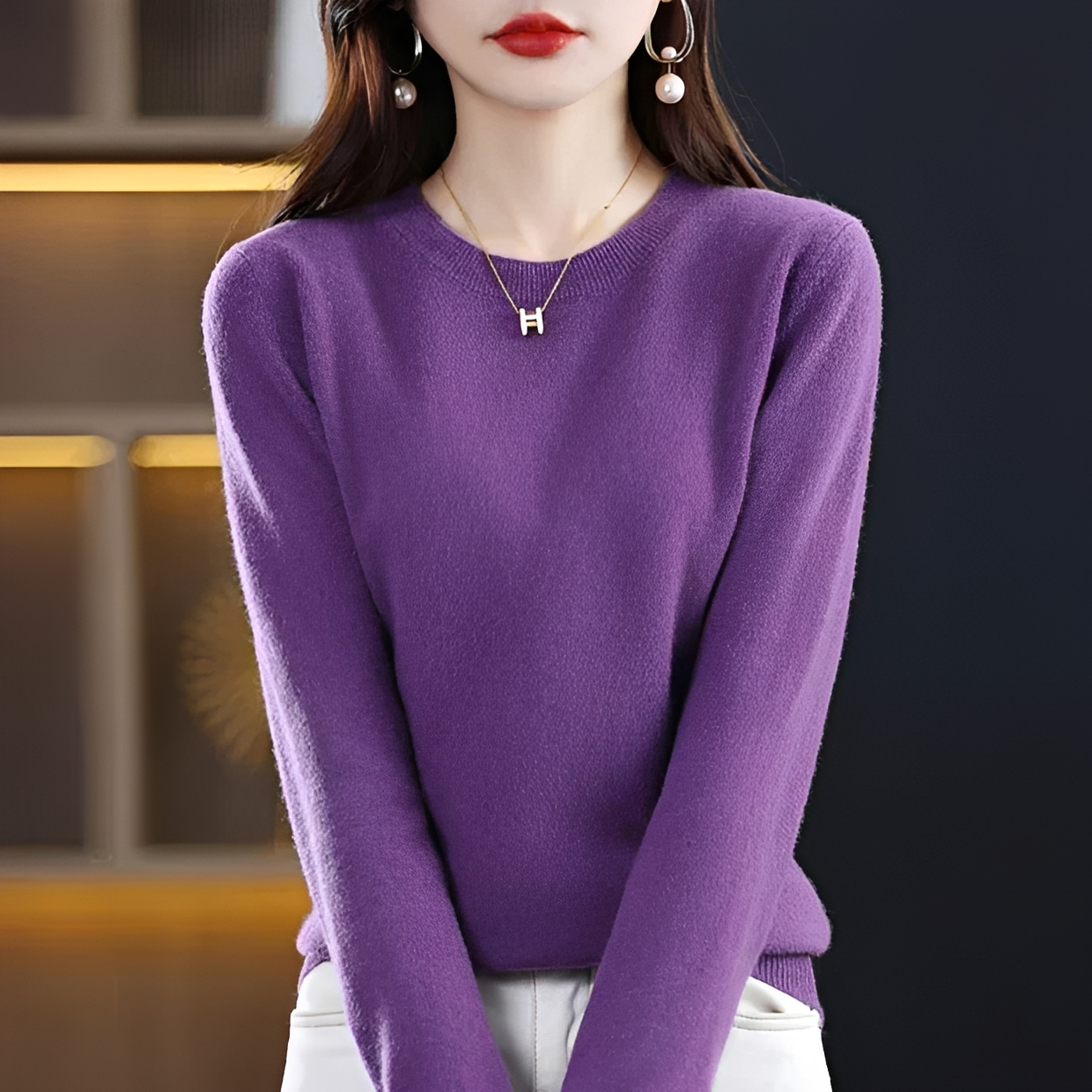 Erica - Klassischer und bequemer Pullover