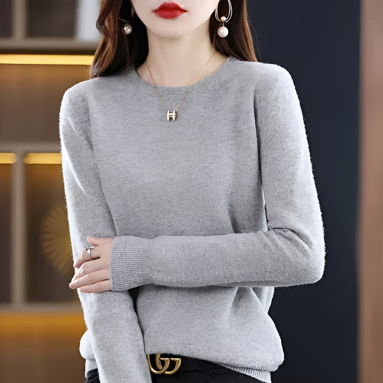 Erica - Klassischer und bequemer Pullover