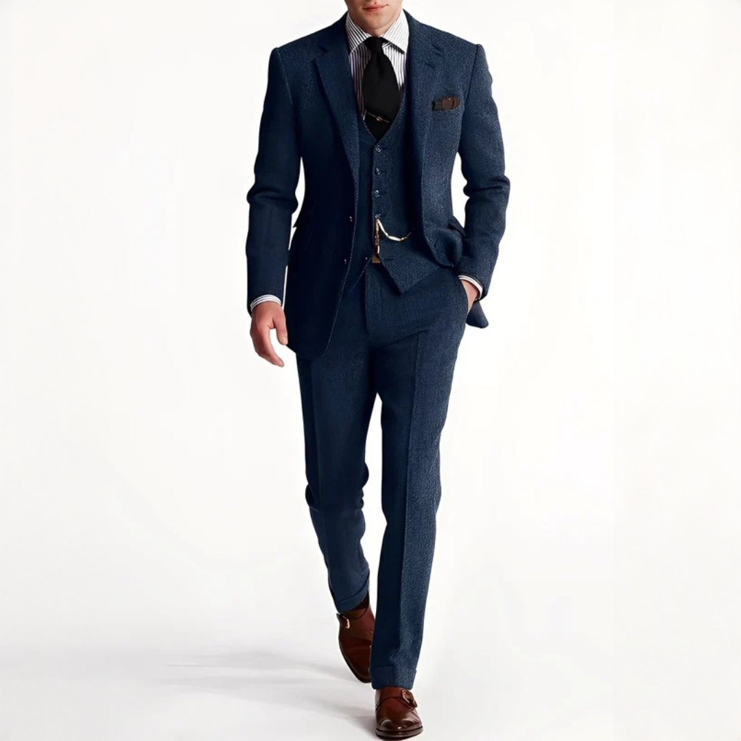Desmond - Elegantes Dreiteiliges Anzug-Set