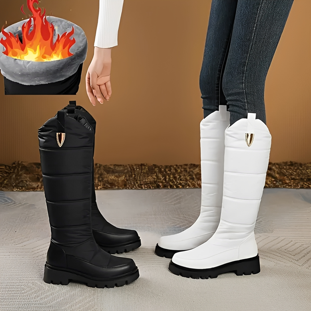 Karina - Elegante und warme Stiefel