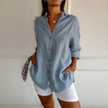 Xaelle - Elegante Bluse mit Knöpfen