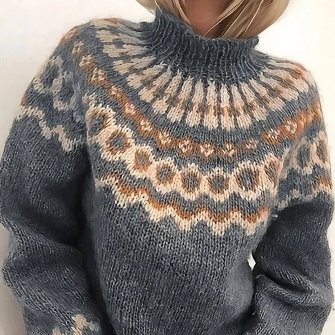 Oona - Eleganter und warmer Rollkragenpullover