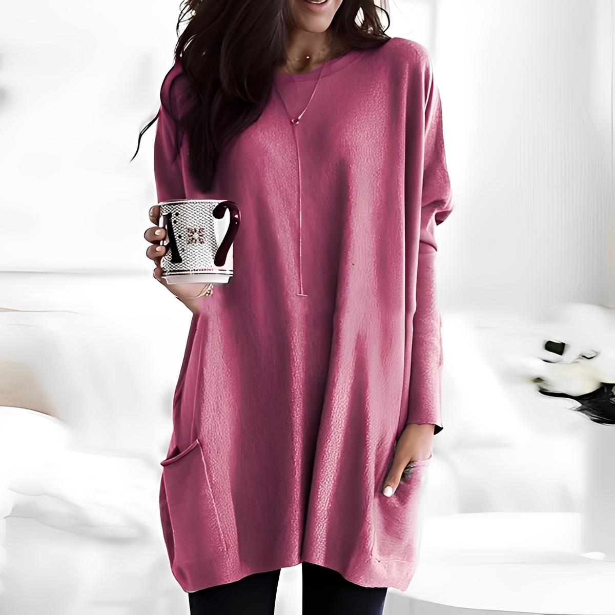 Diane - Gemütlicher Langarmpullover