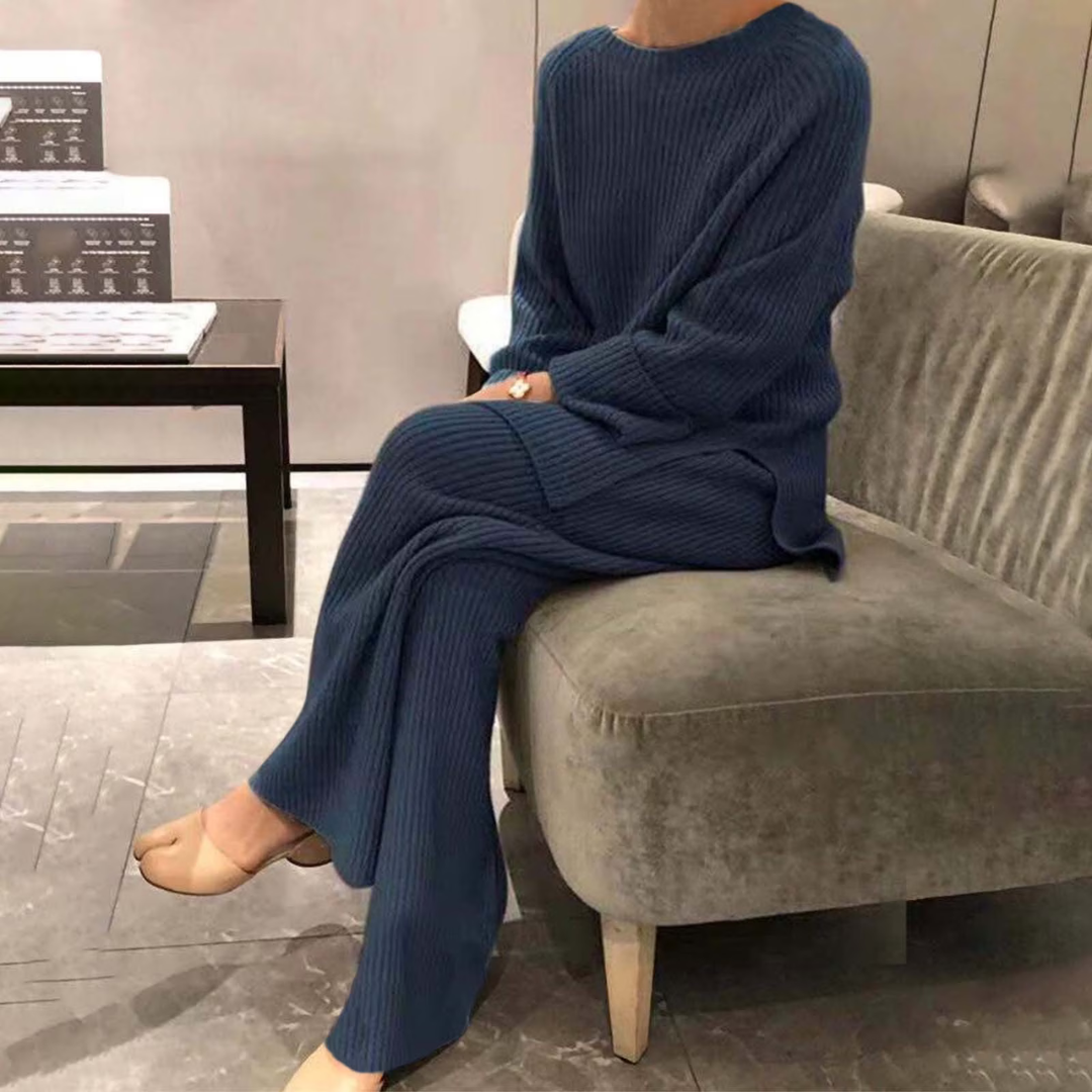 Samantha - Stilvolles Set aus Oberteil und Hose
