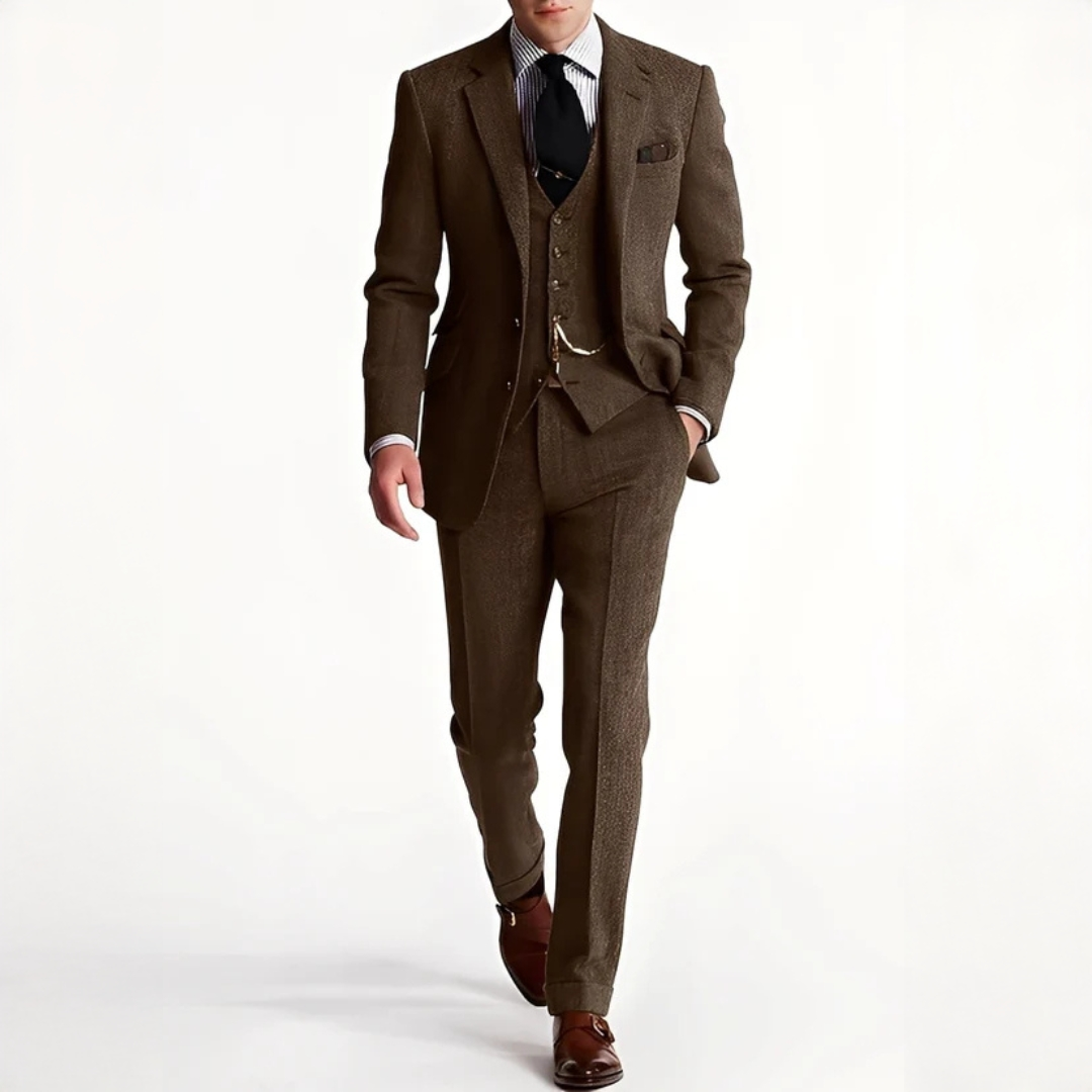 Desmond - Elegantes Dreiteiliges Anzug-Set