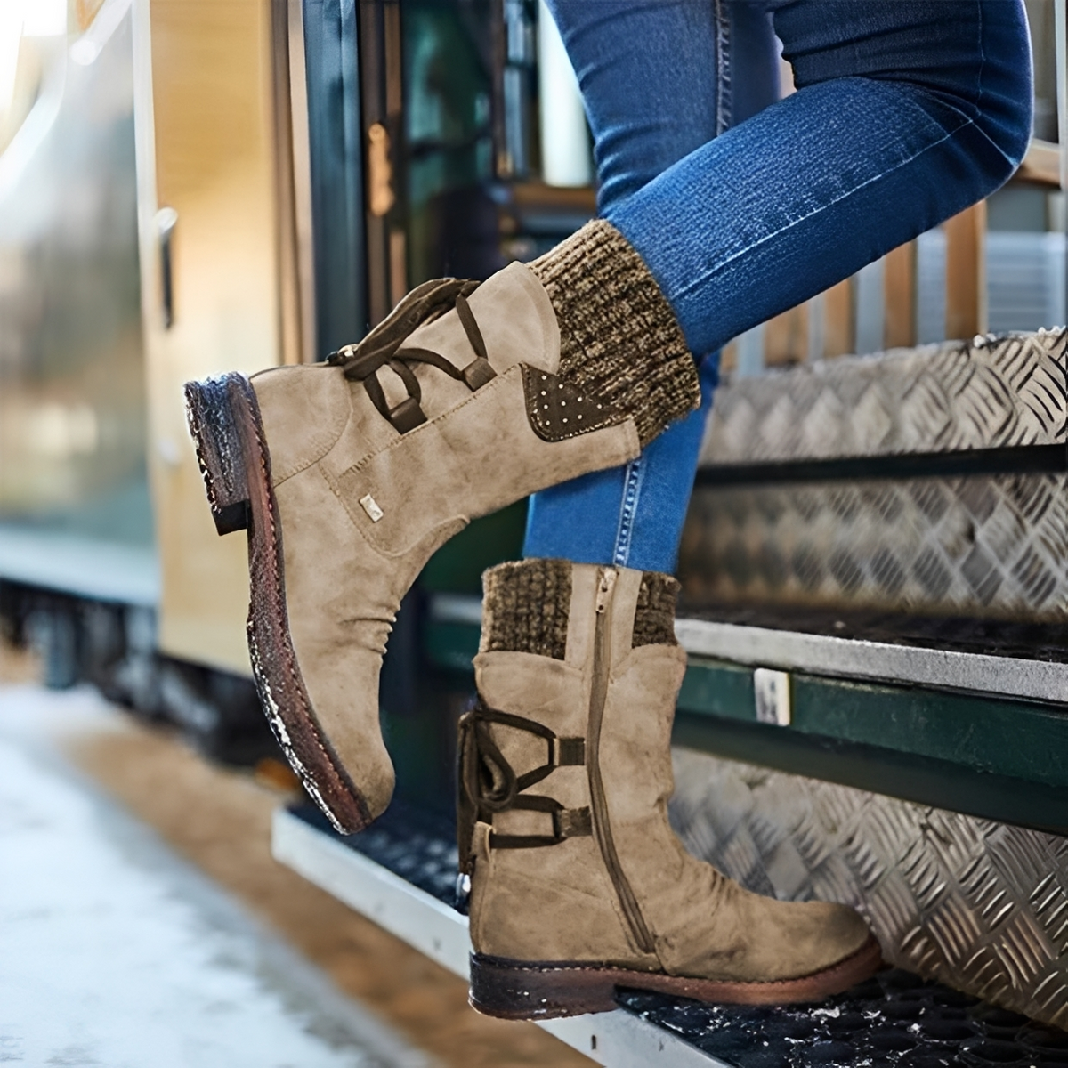 Iris - Komfortable und warme Stiefel