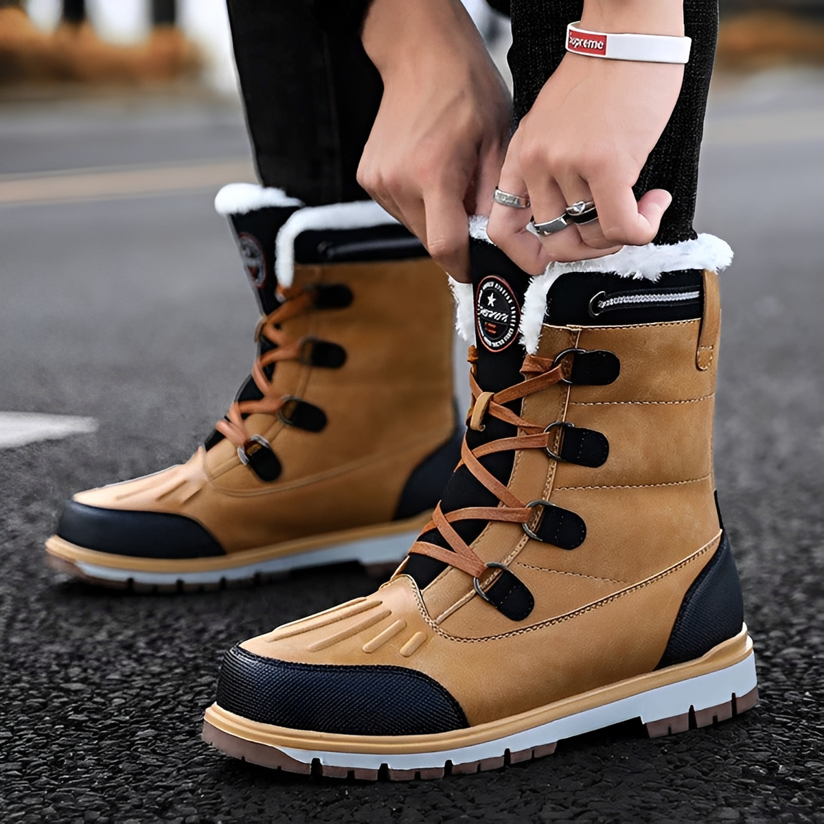 Graysen - Wasserfeste warme Stiefel