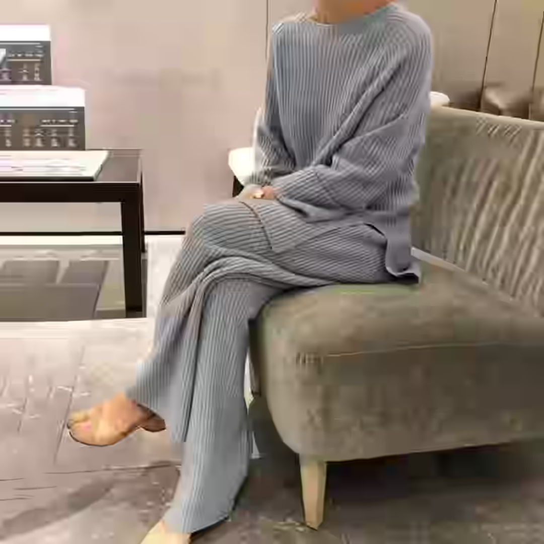 Samantha - Stilvolles Set aus Oberteil und Hose