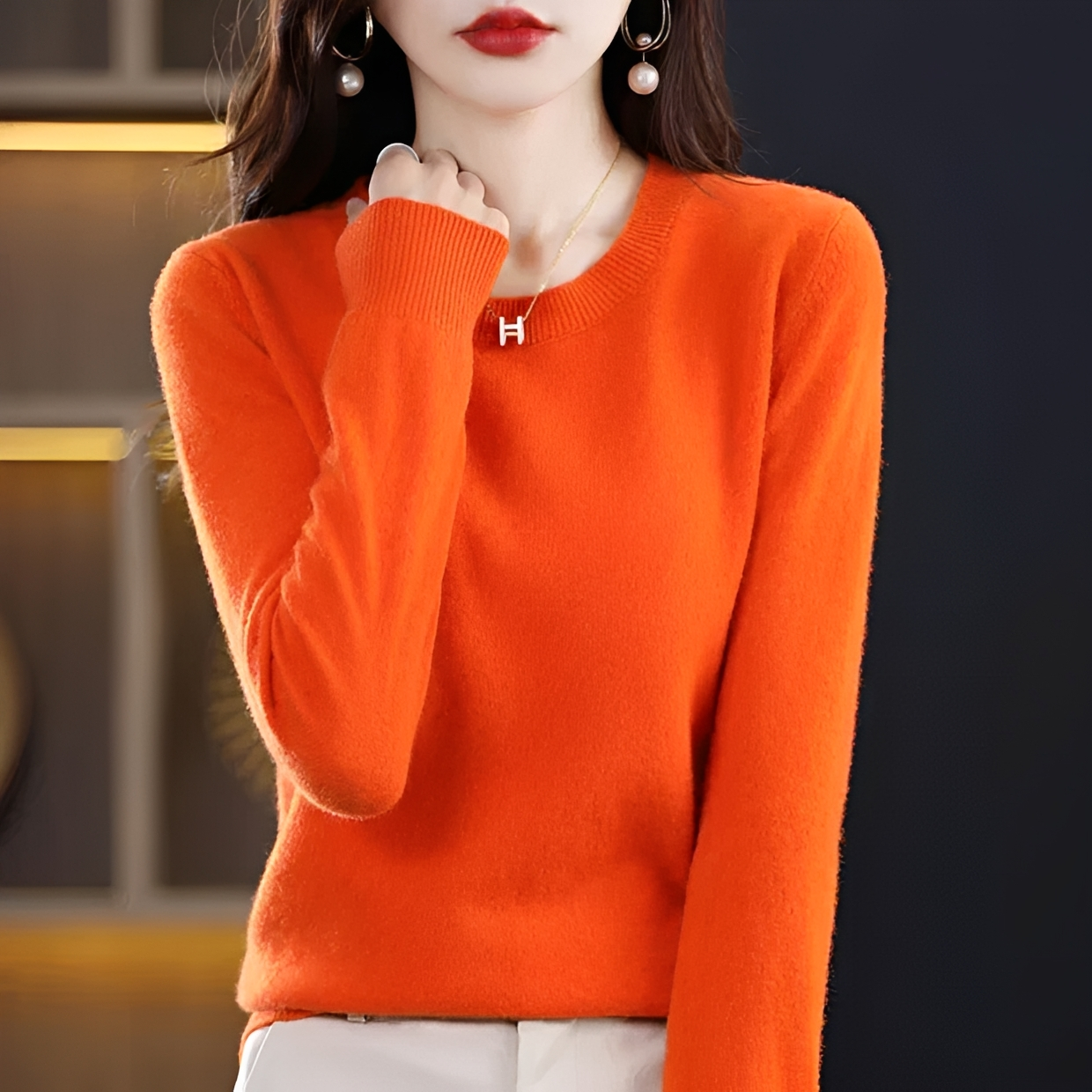 Erica - Klassischer und bequemer Pullover