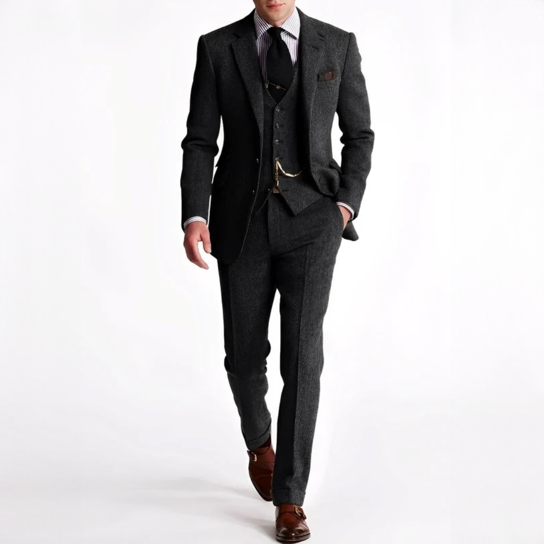 Desmond - Elegantes Dreiteiliges Anzug-Set