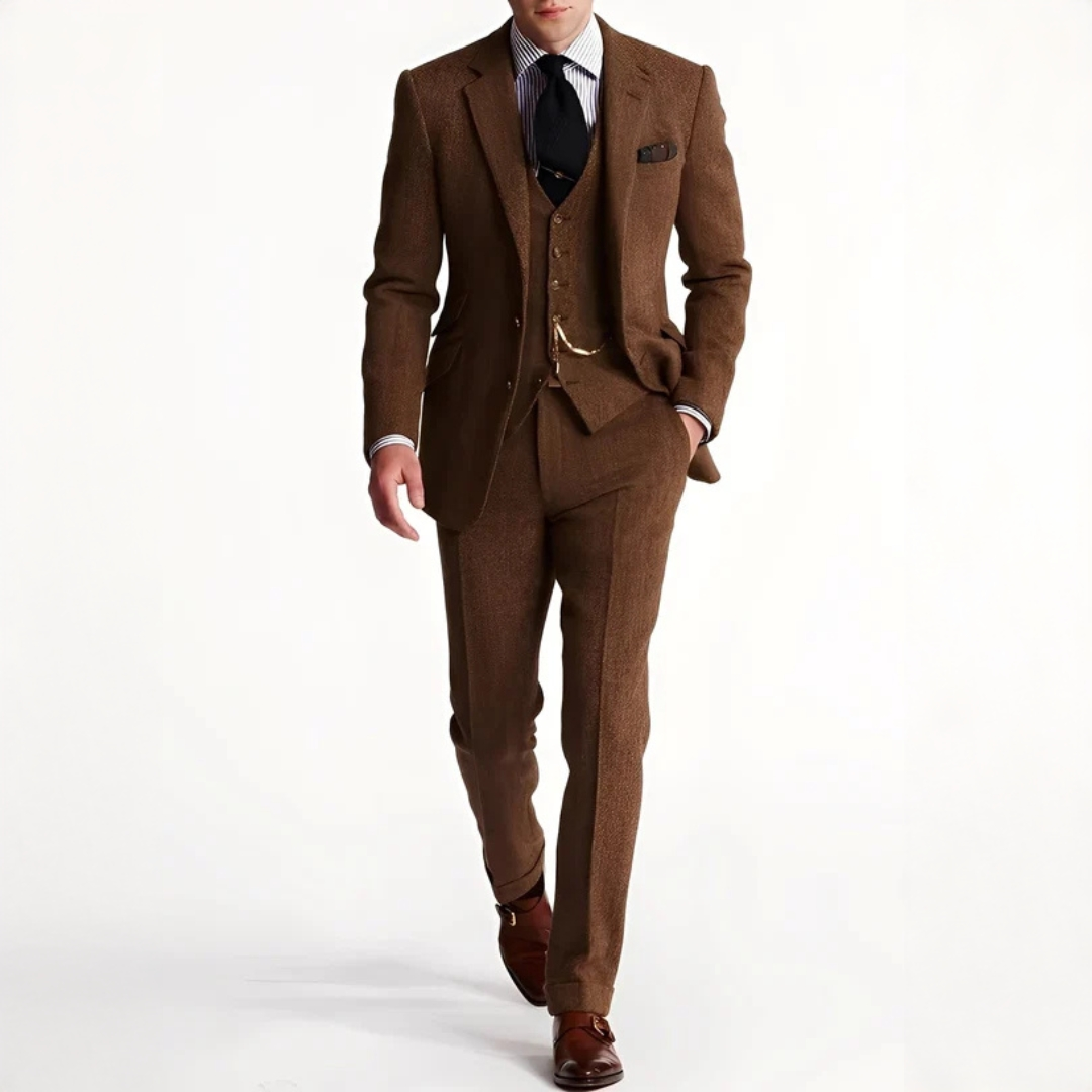 Desmond - Elegantes Dreiteiliges Anzug-Set