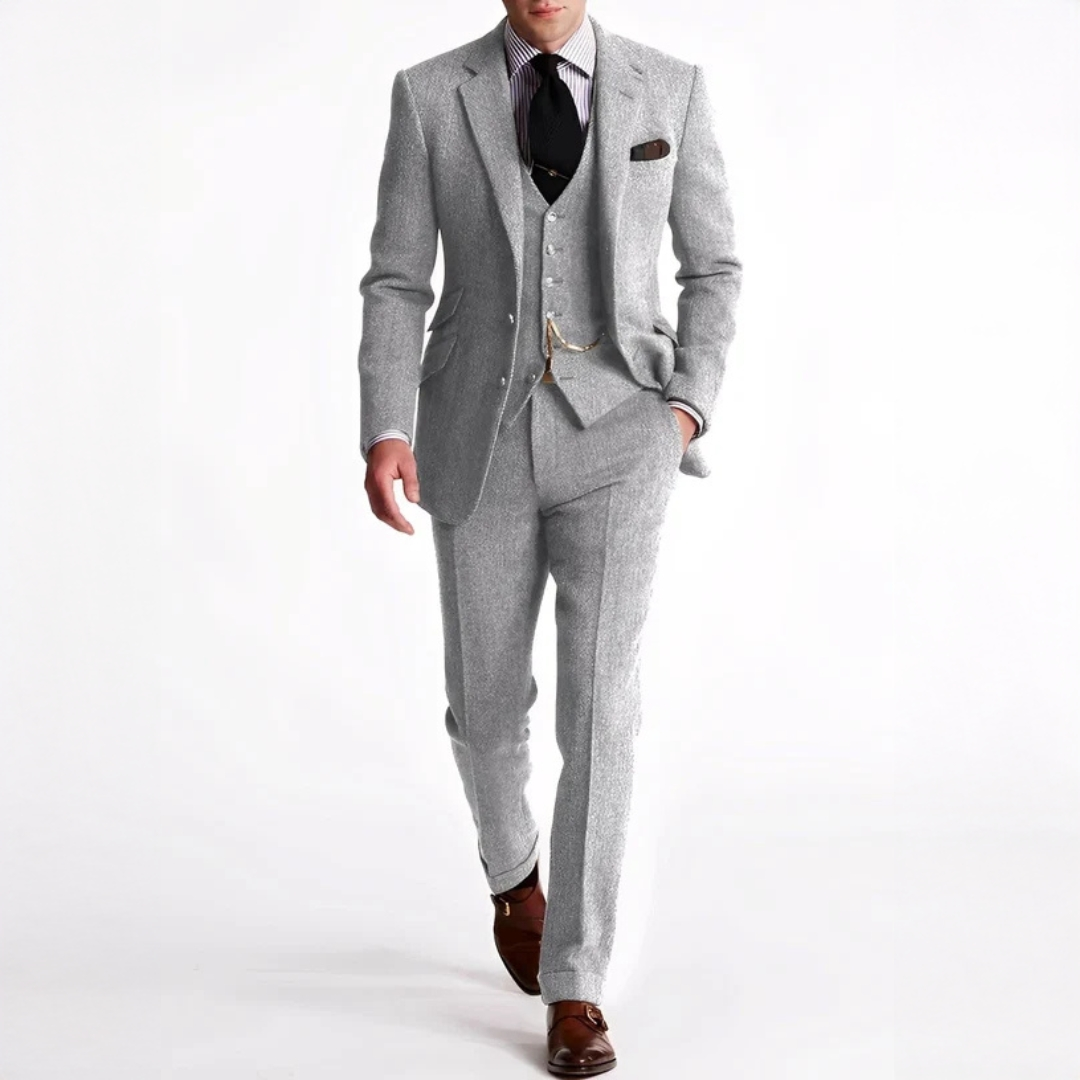Desmond - Elegantes Dreiteiliges Anzug-Set