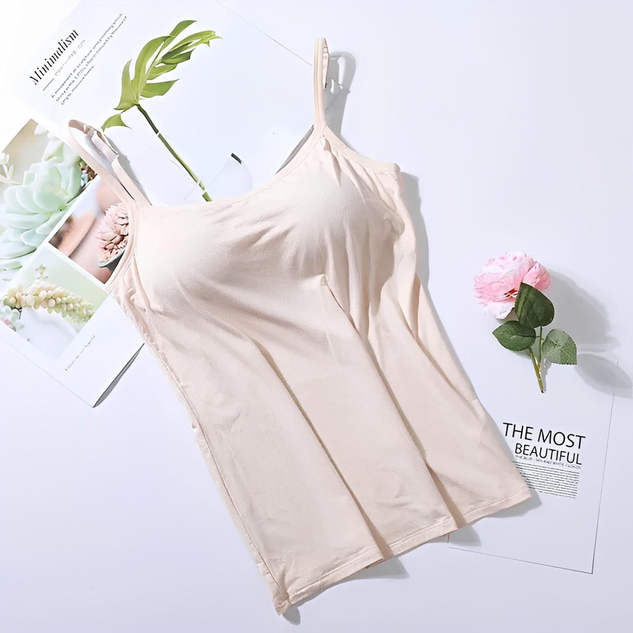 Selena - Elegantes Top mit integriertem BH