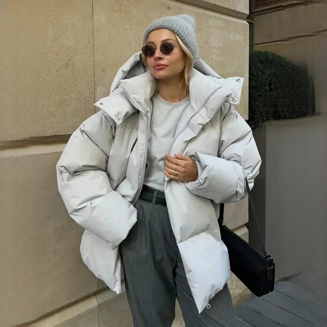 Marzia - Stilvolle und warme Oversize-Jacke