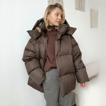 Marzia - Stilvolle und warme Oversize-Jacke