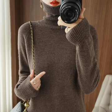 Jessel - Bequemer Damenrollkragenpullover