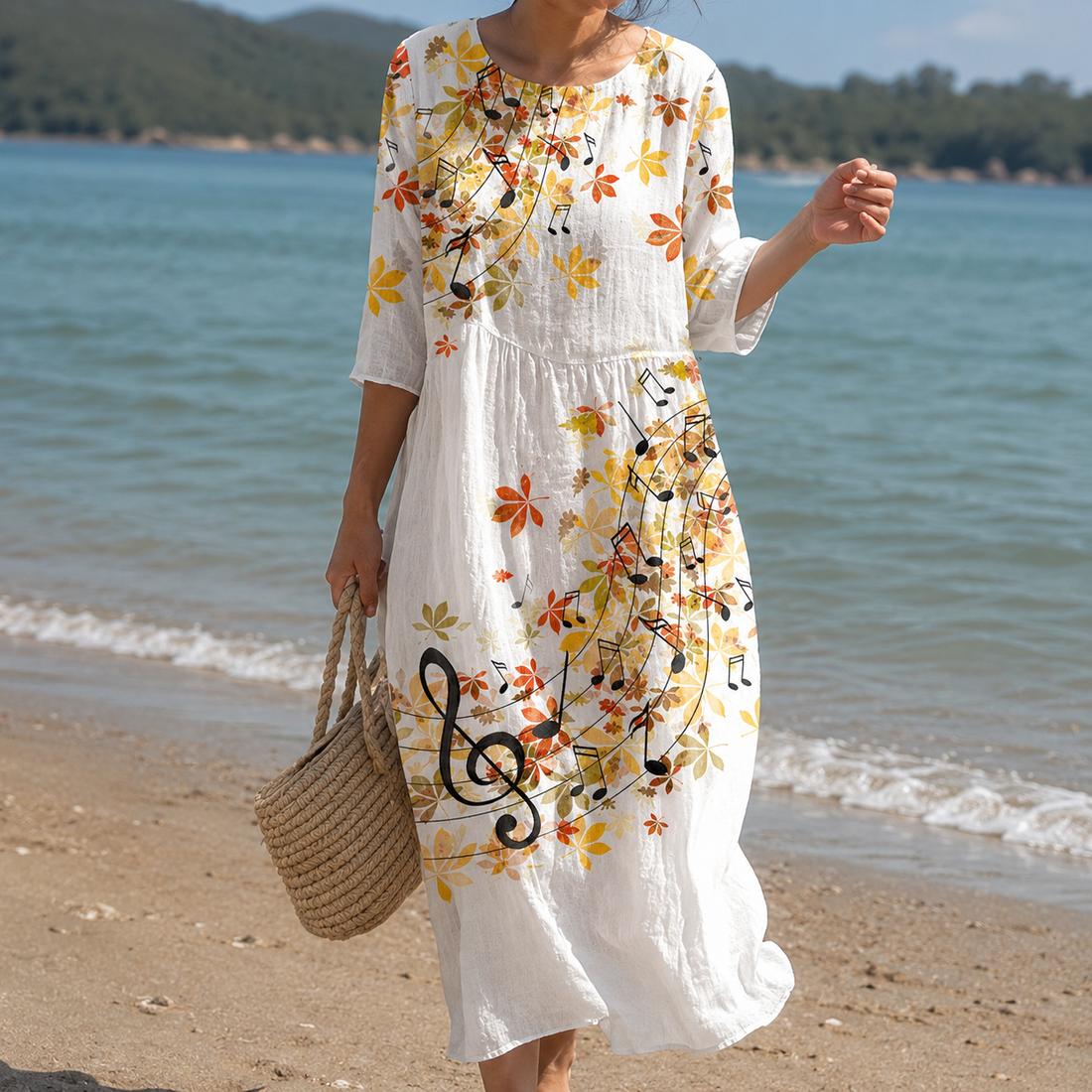 Miranda – Stylisches Blumenkleid mit lässiger Passform für Damen