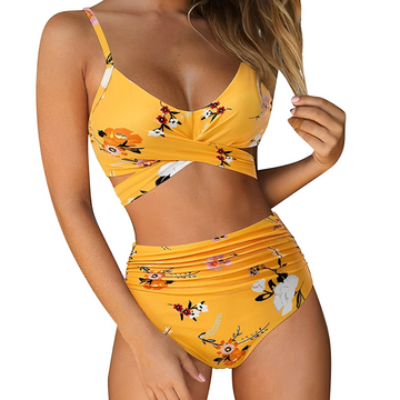 Jayah - Damen-Bikini mit hohem Bund