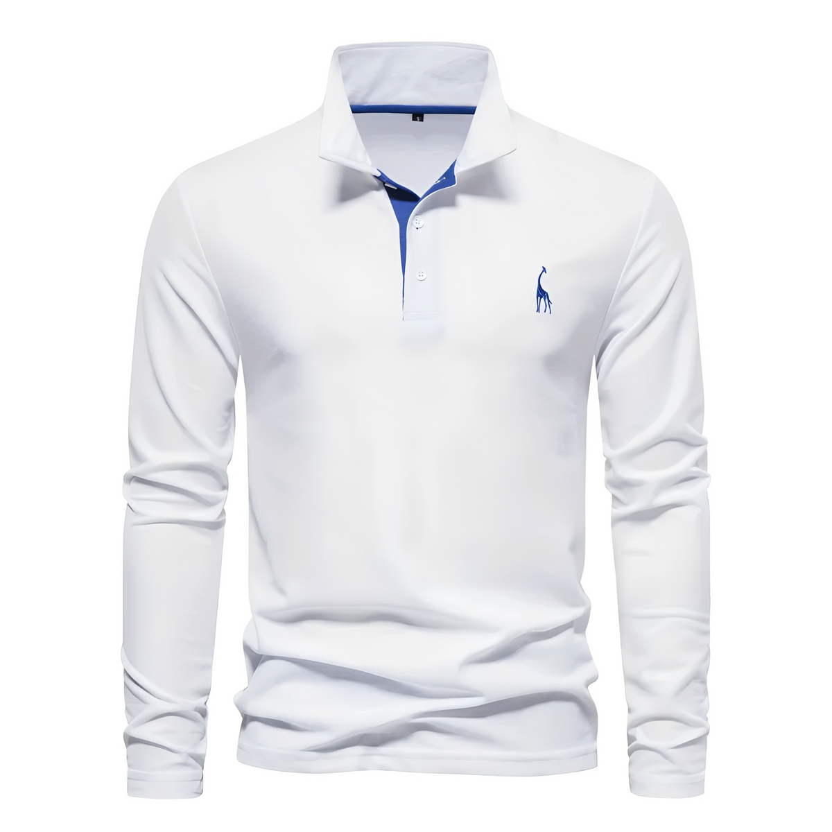 Antoine - Langärmliges Herren-Poloshirt für den Alltag