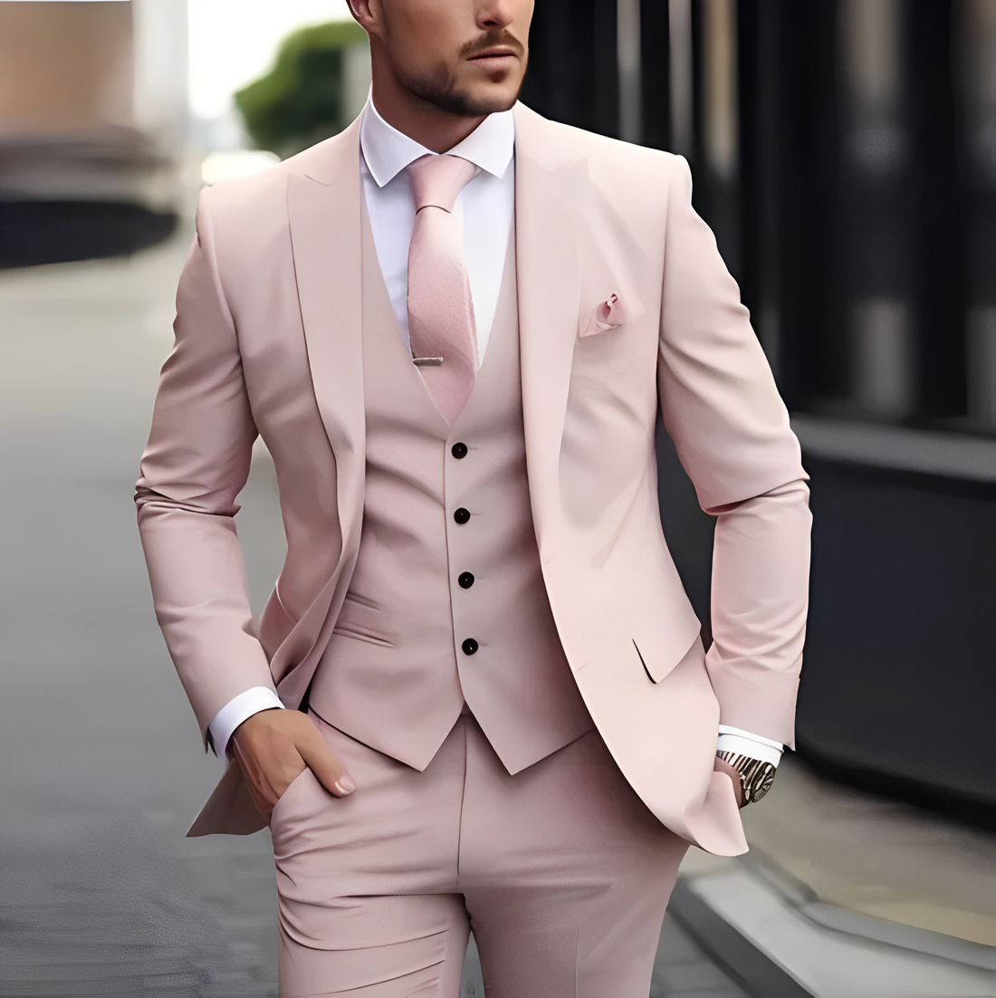Abenner - Eleganter Anzug mit drei Teilen