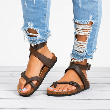 Danna - Retro-Frauen-Sandalen